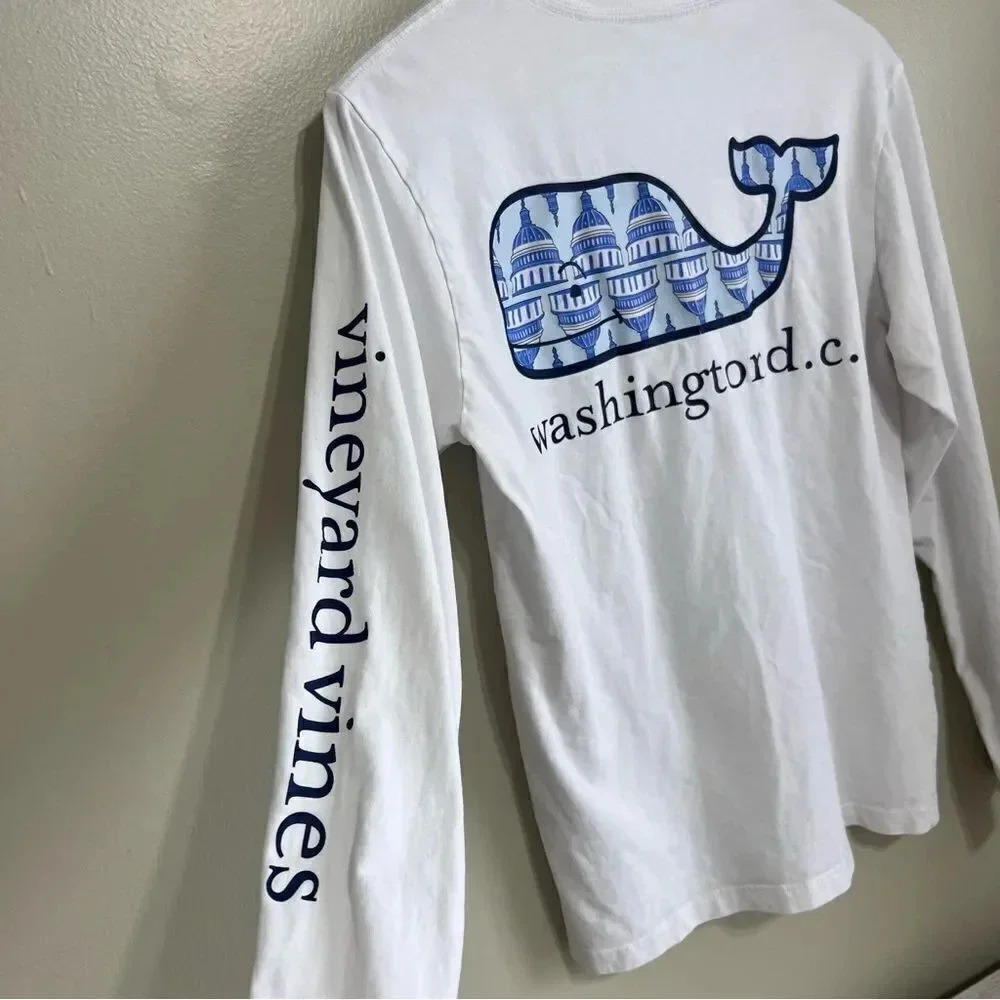 Vineyard Vines Washington DC Long Sleeve Shirt Size XS